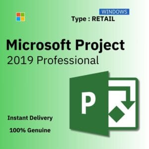 Official box art for the RETAIL version of Project 2019 Pro. A transferable, genuine lifetime license key from Delta Keys India.