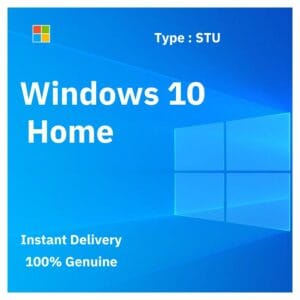 Box art for genuine Windows 10 Home. Instant email delivery of a lifetime single-use license key from Delta Keys India.